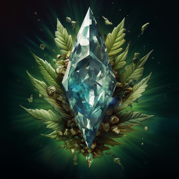resin diamonds